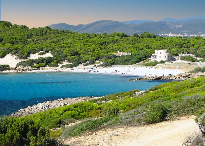 Villetta Porto Pino 30 Mt Dalla Spiaggia